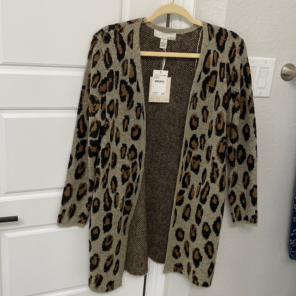 Leopard cardigan- Nordstrom Rack